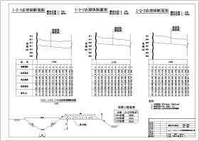 横断面CAD图纸素材下载【建库图纸】