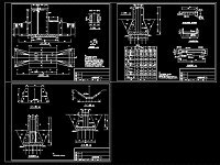 内河控制闸设计图 下载_水利CAD图纸_建筑工程之家