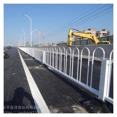 石家庄市政道路护栏 人行道隔离栏杆 停车场场地道路围栏